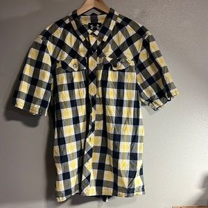 Under Armour plaid button up